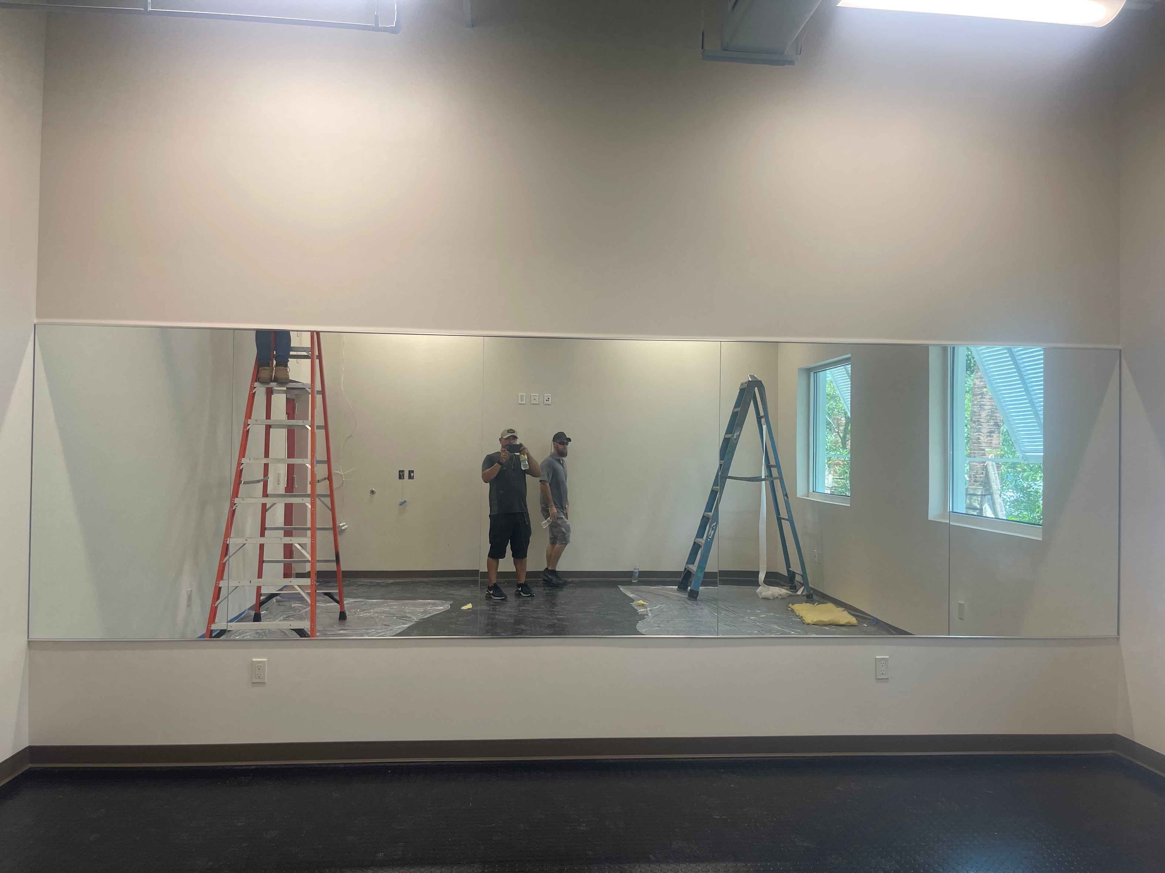 Commercial Mirror Wall — Jupiter, FL