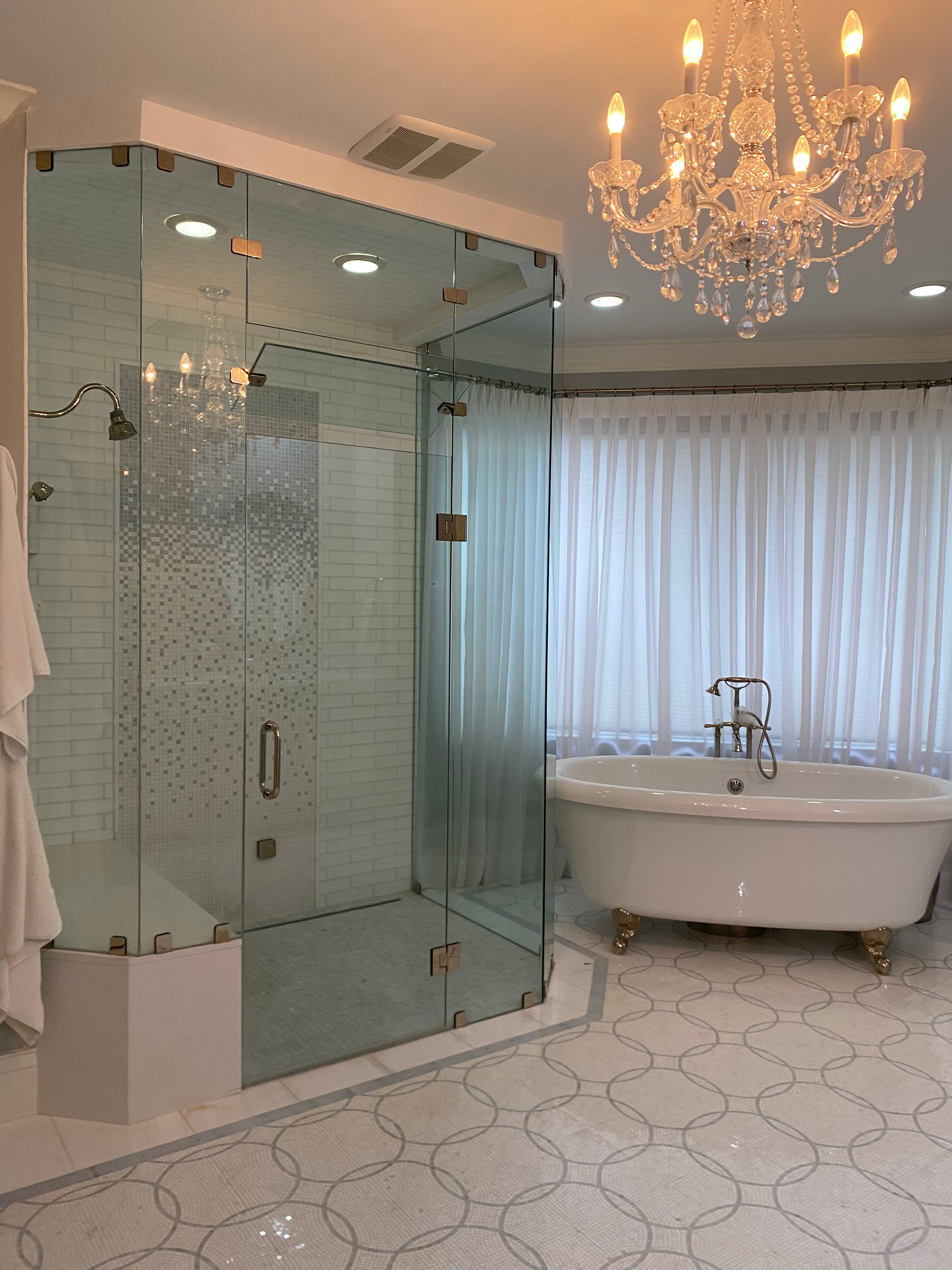 Frameless Shower Enclosure — Jupiter, FL
