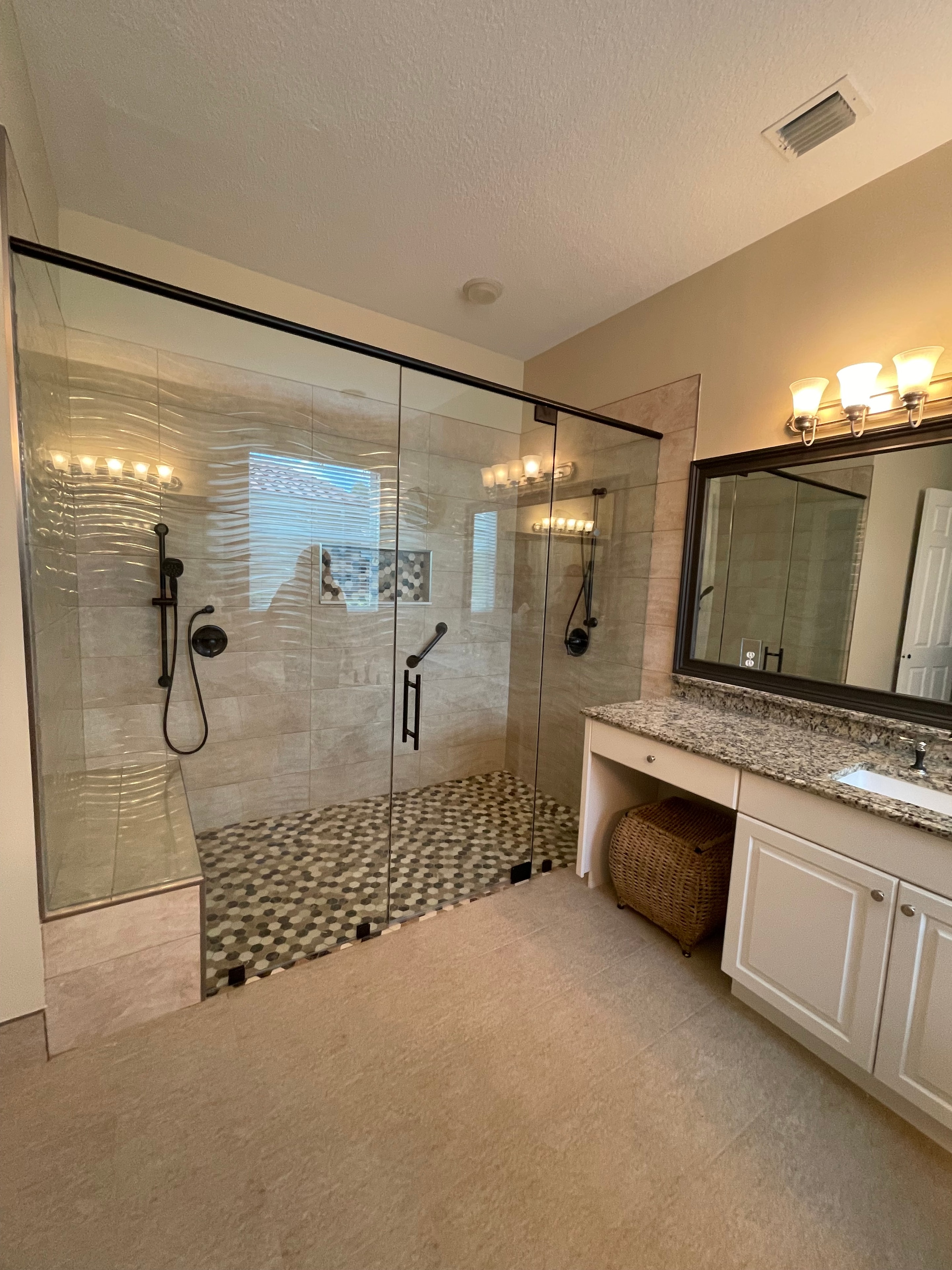 Frameless Shower Enclosure — Jensen Beach, FL