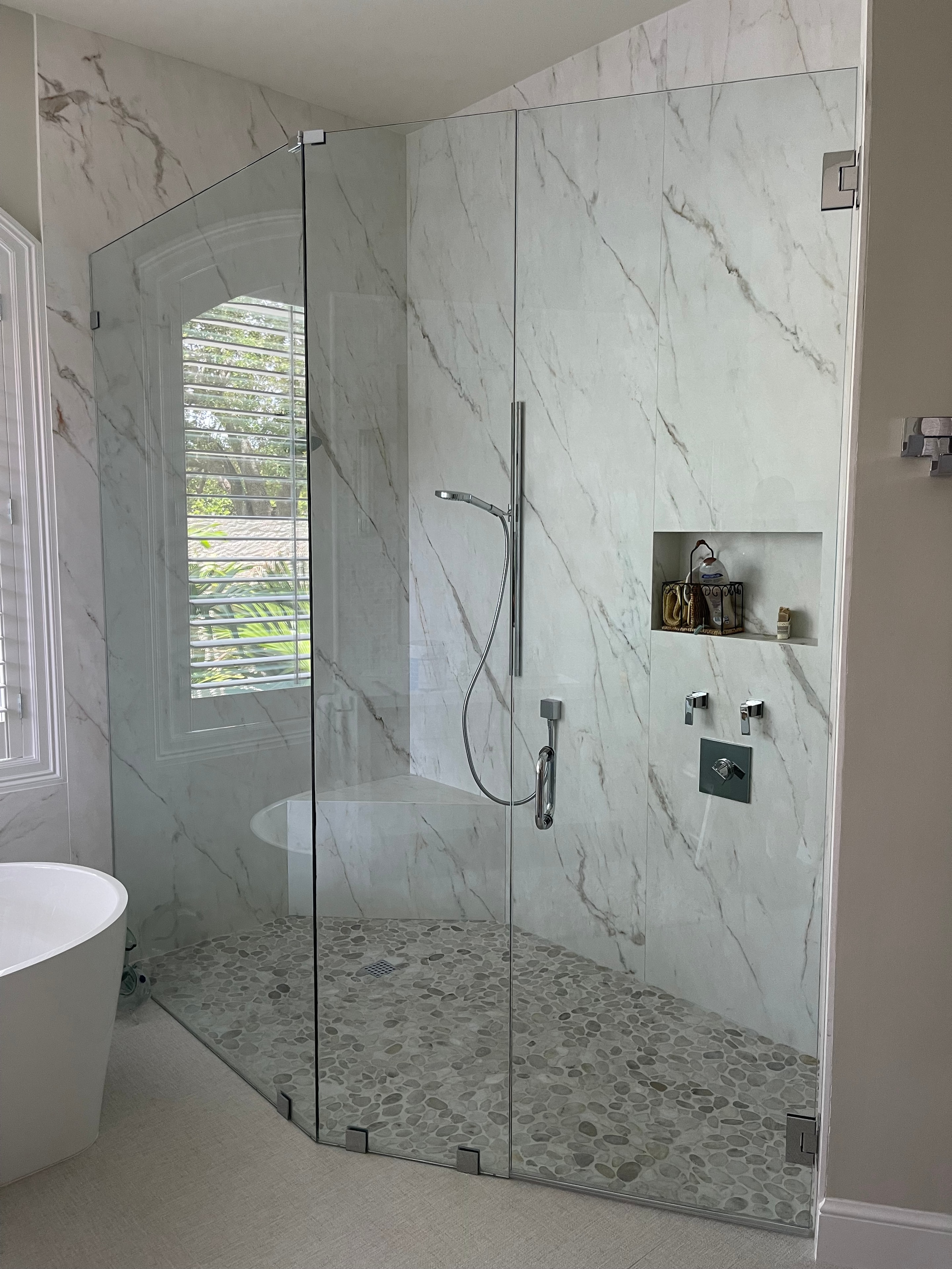 Frameless Shower Door — Hobe Sound, FL