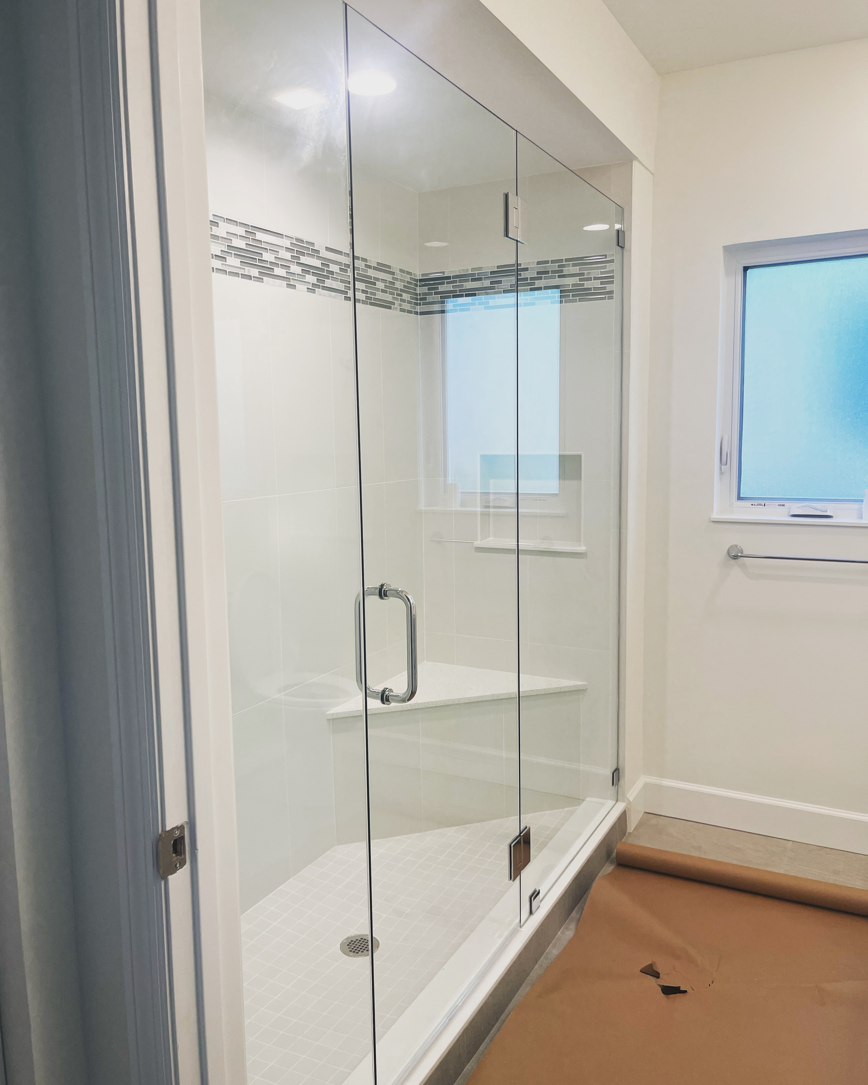 Frameless Shower Enclosure — West Palm Beach, FL