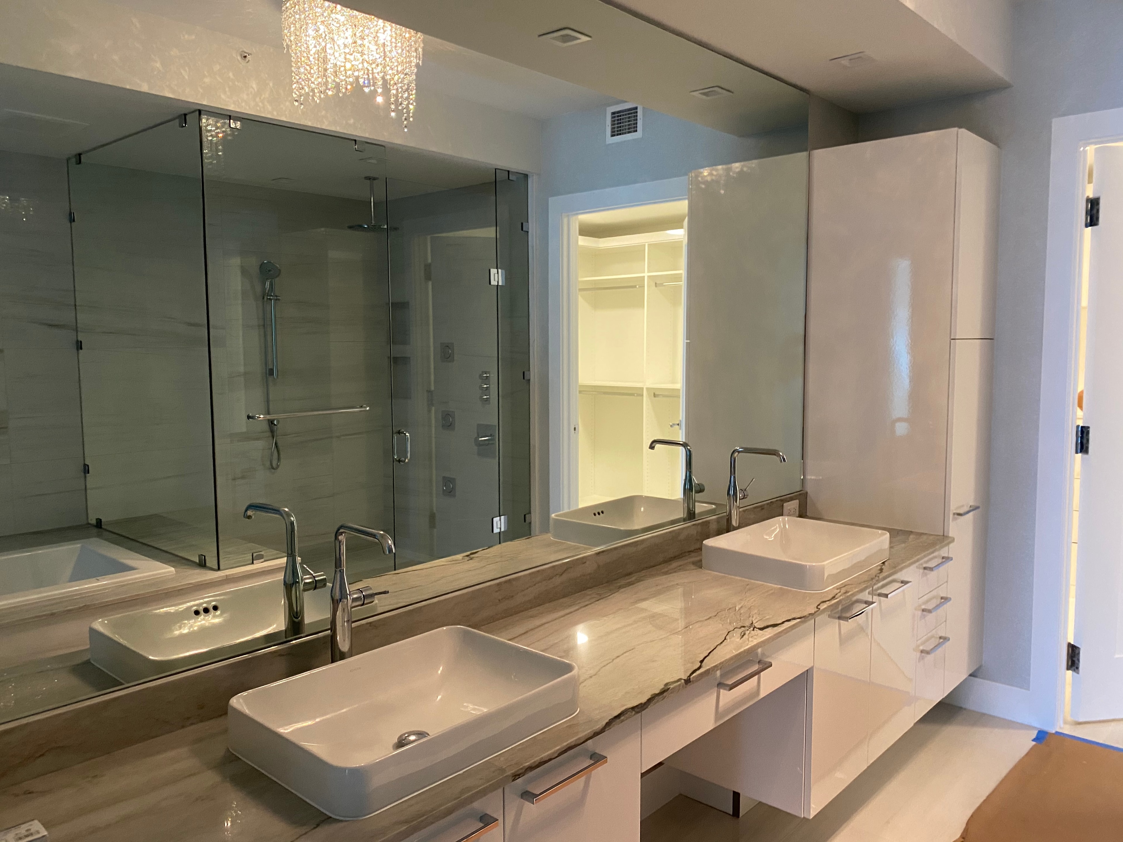 Frameless Shower Enclosure — Palm City, FL