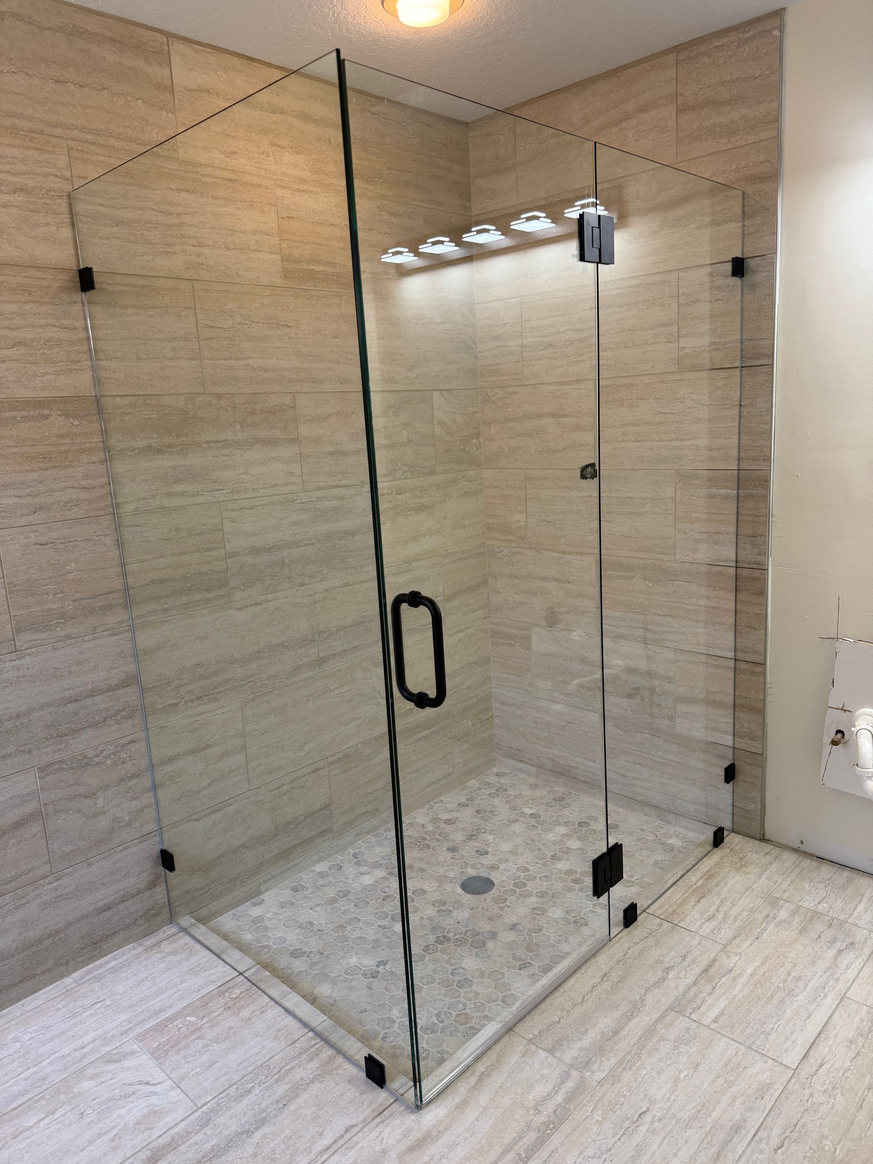 Frameless Shower Enclosure — Tequesta, FL
