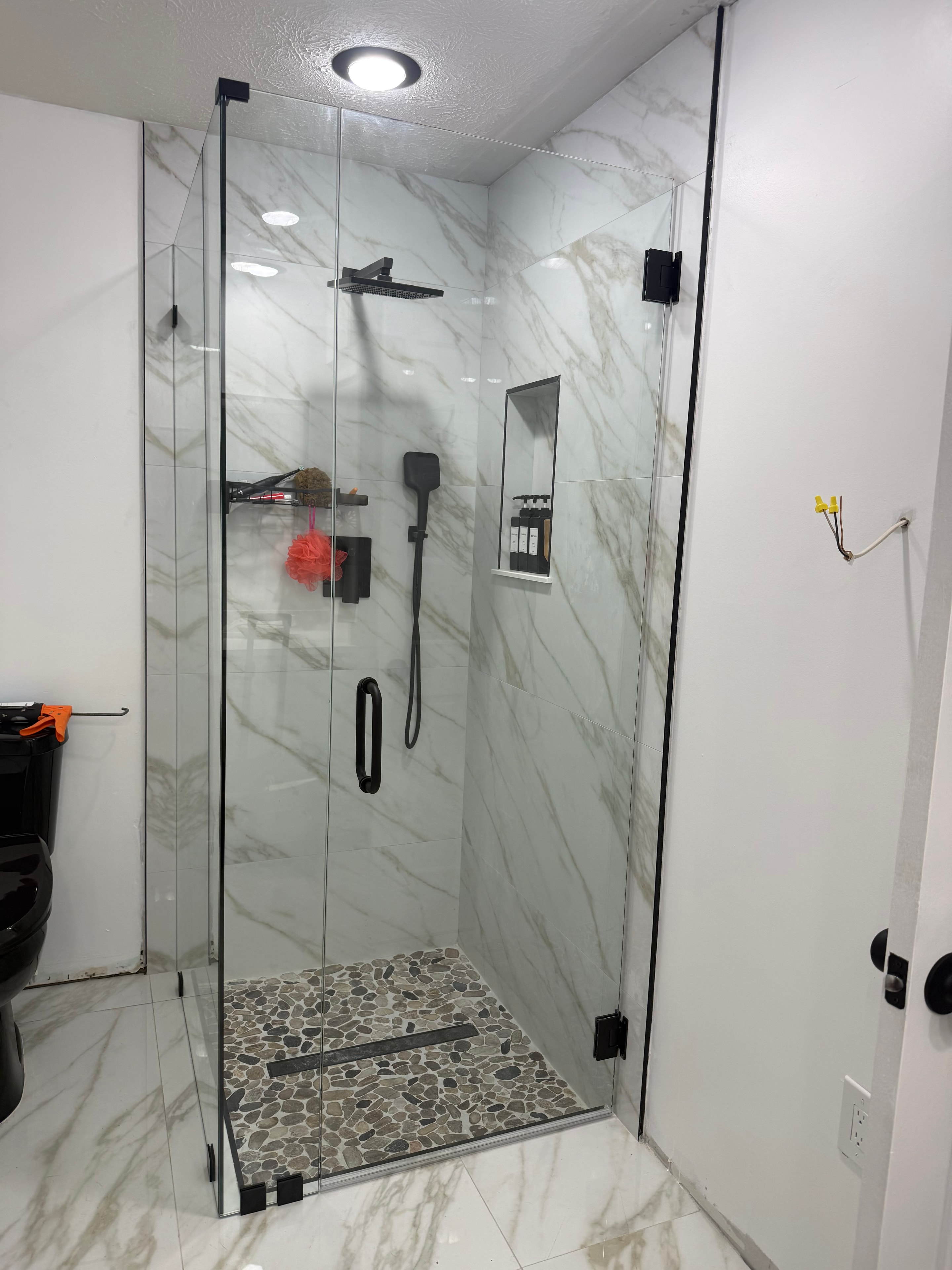 Frameless Shower Enclosure — Jensen Beach, FL