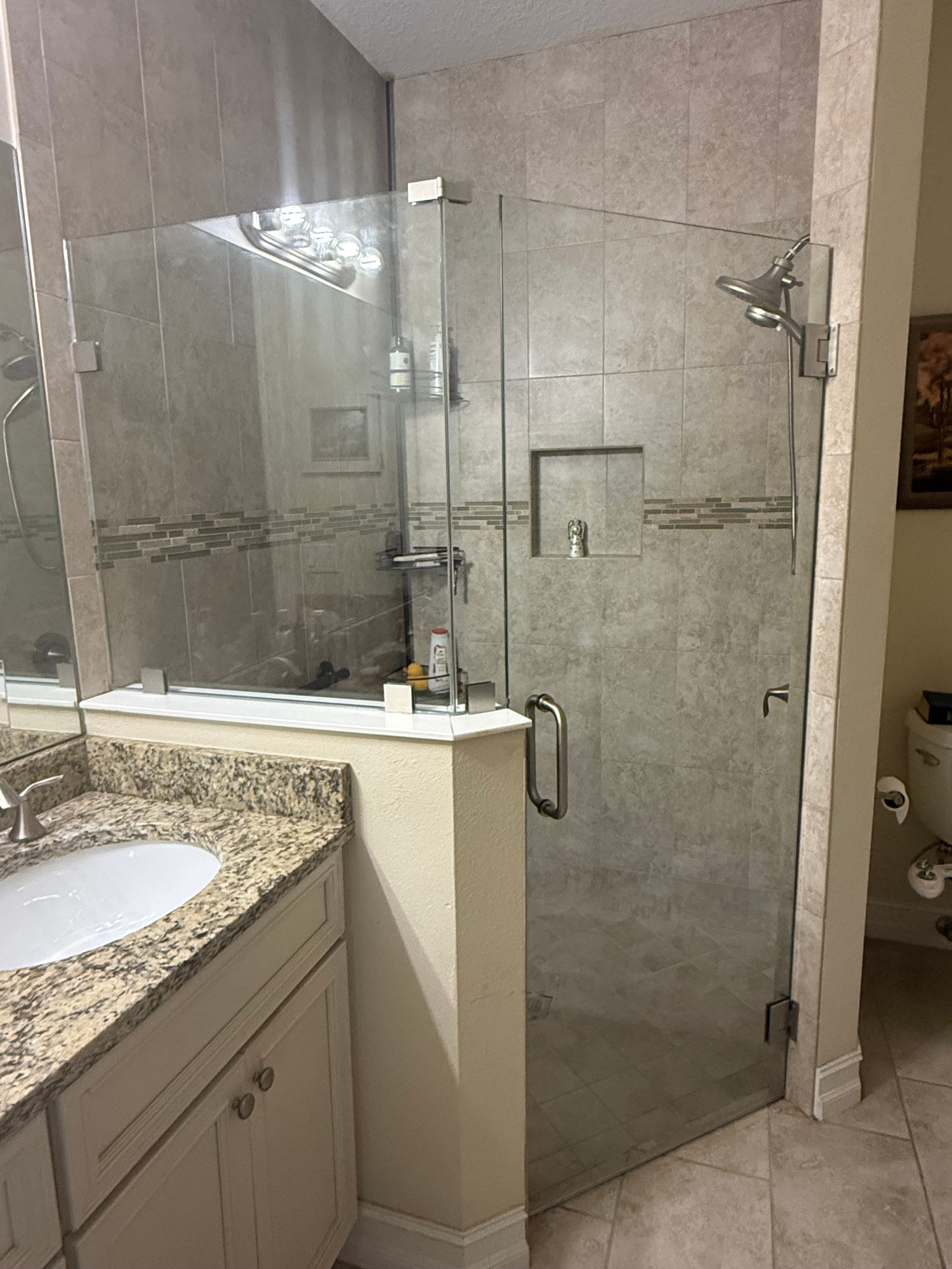 Frameless Shower Door — Hobe Sound, FL